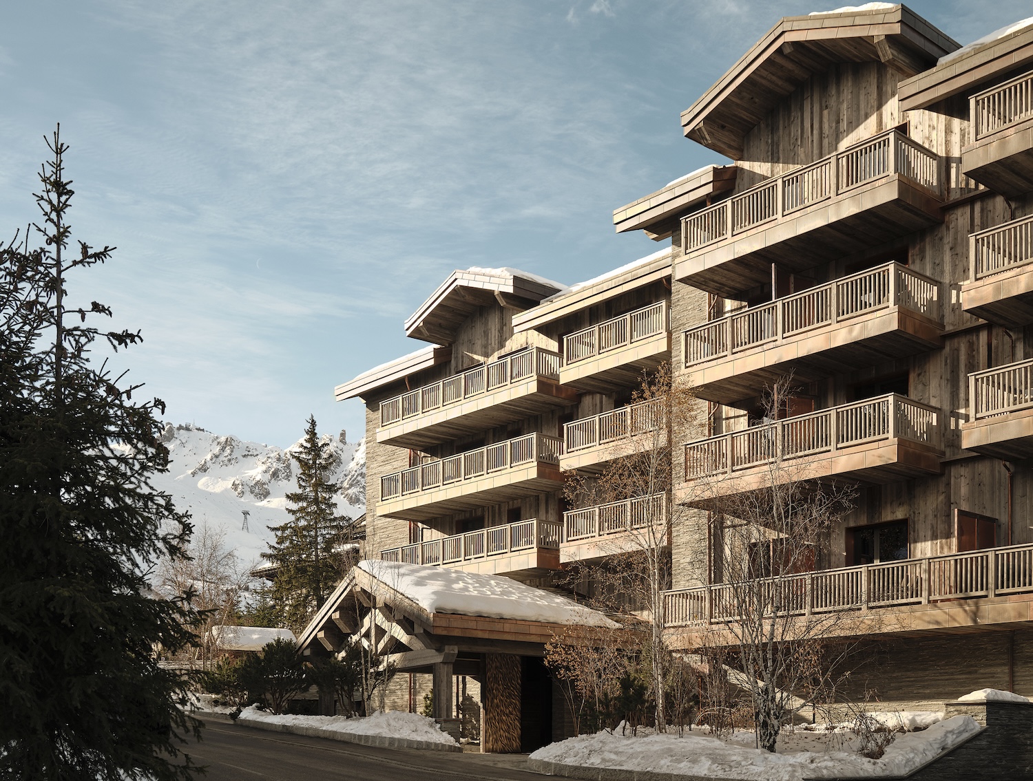In Courchevel opent een chalet met bars van Himalaya-zout